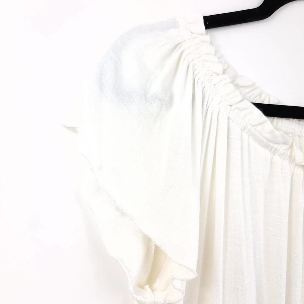 Adiva Off-Shoulder Lace Embroidered Floral Top - Picture 7 of 11